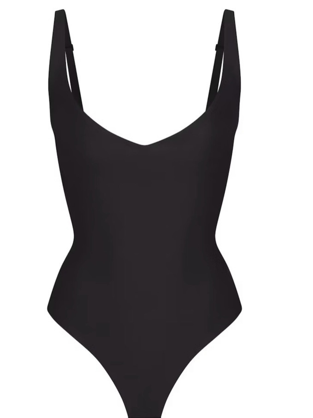SKIMS core sculpt plunge thong bodysuit